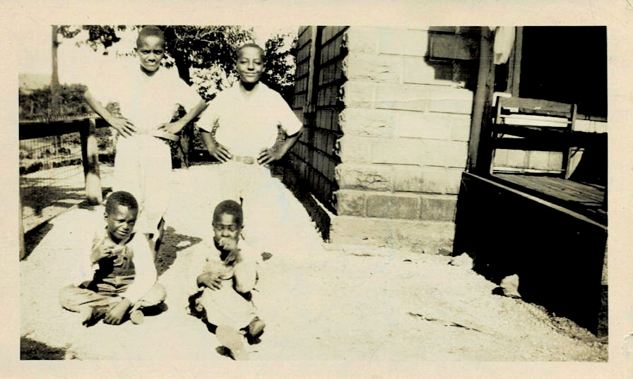 Young Willie White during his childhood years